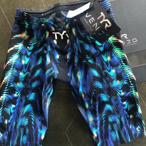 NWT TYR Venzo Battle Born Jammer Swim Size 28